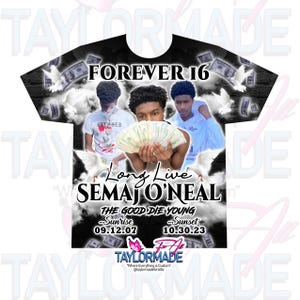 Custom/Personalized 3D Memorial/RIP In Loving Memory, Remembrance Shirt, All Over Front Print, RIP Shirt, Remembrance Gift, Grief, Mourning,