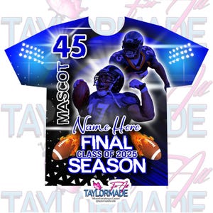 Custom/Personalized 3D Sports Football/School Sublimation All Over Print Shirts, Front Design, Picture/face shirt