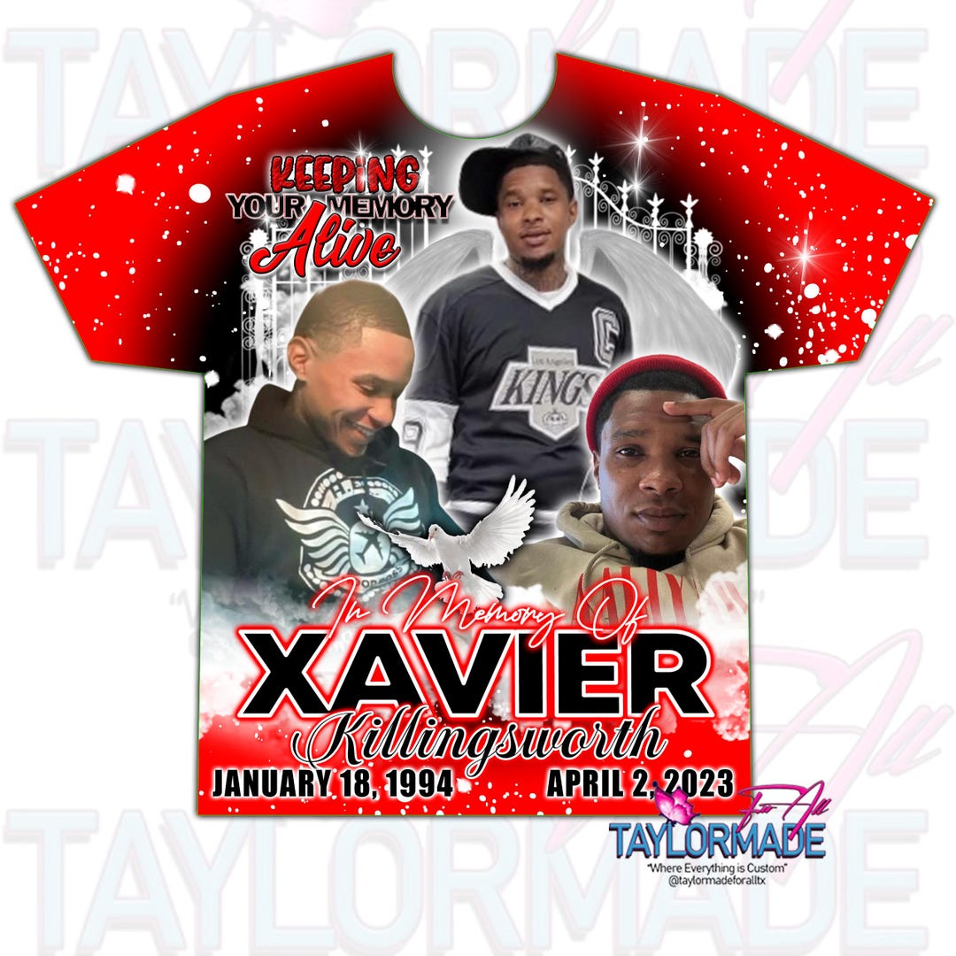 Custom/personalized 3D Memorial/rip in Loving Memory, Remembrance Shirt ...