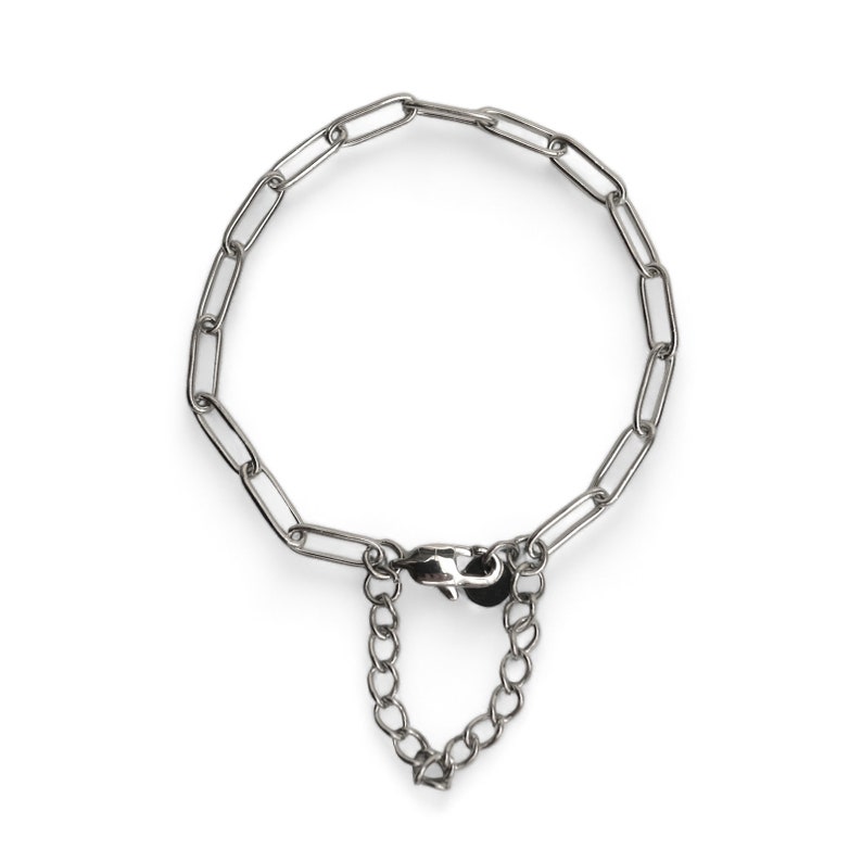 Tarnish proof / Safety-Chain Bracelet SAINT-TROPEZ Stainless Steel image 1