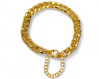 Tarnish proof / Safety-Chain Bracelet SAINT-TROPEZ (Gold)