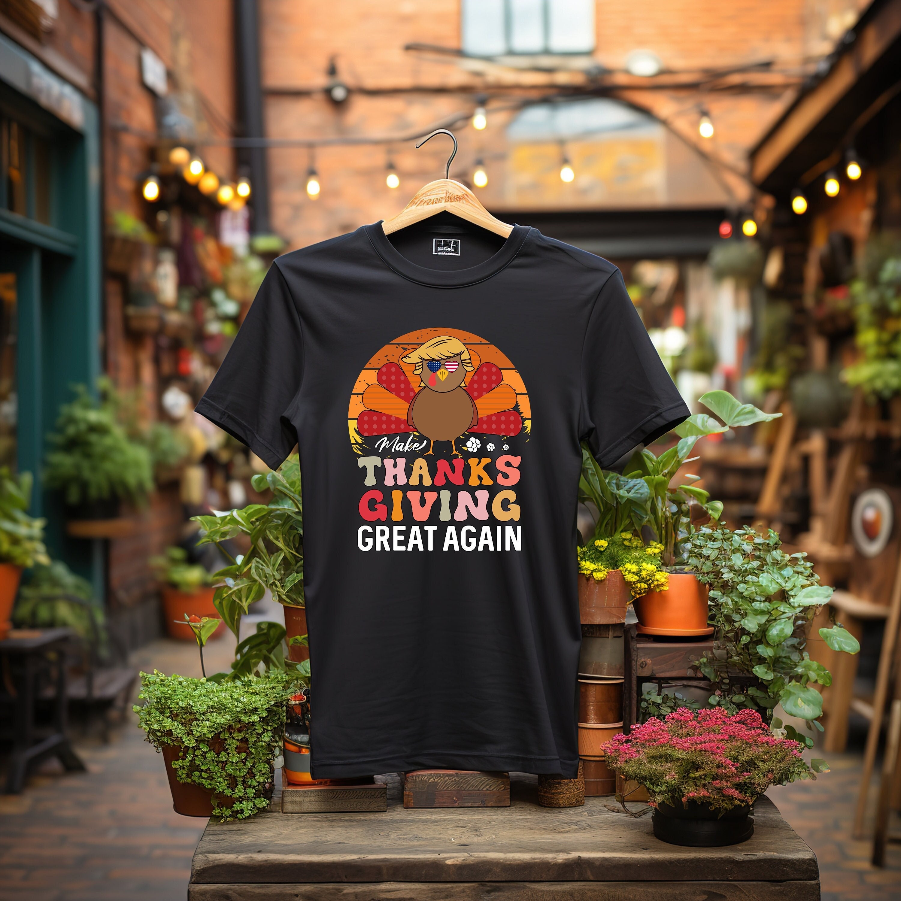 Make Thanksgiving Great Agains Trump Holiday Turkey 2024 Tee Photographic  Print for Sale by creatordesigns1