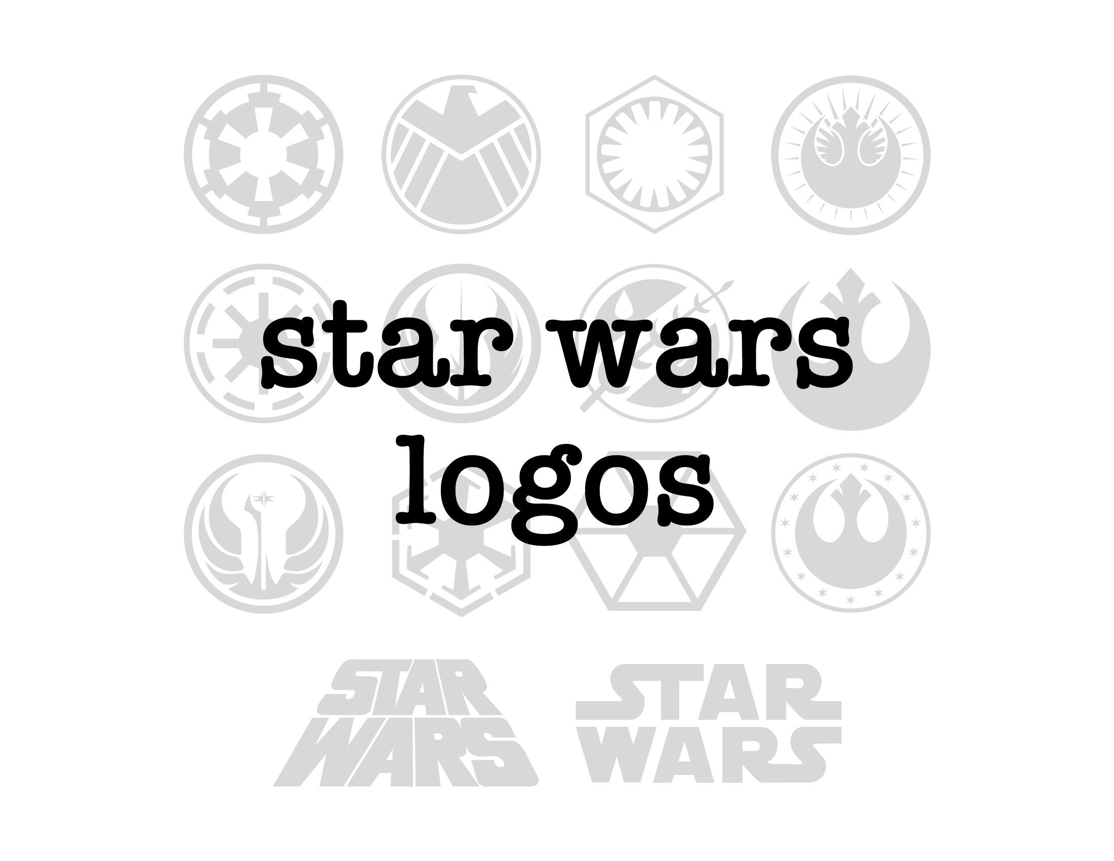 スターウォーズ SVG バンドル | スターウォーズ パーティー