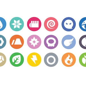 Paquete SVG tipo Poke GO / Archivos de fiesta tipo Poke / Archivos cortados con láser tipo Poke / Cumpleaños tipo videojuego / Descarga instantánea