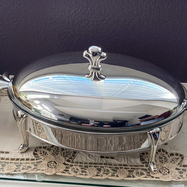 Footed Serving Dish Etsy