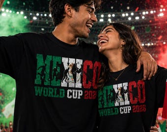 Messico Coppa del Mondo 2026 PNG / Design maglia da calcio El Tri / Tifoso di calcio messicano PNG / Sublimazione calcio Messico / Download digitale