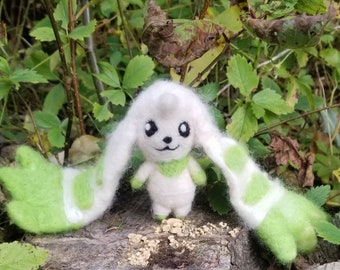 Terriermon Felted Figure