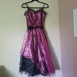 green emerald velvet dress Chic Punk Met Gala Couture Dress