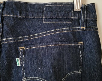 Levi's 633 Y2K Green Tab Eco Line tiro bajo Bootcut lavado oscuro