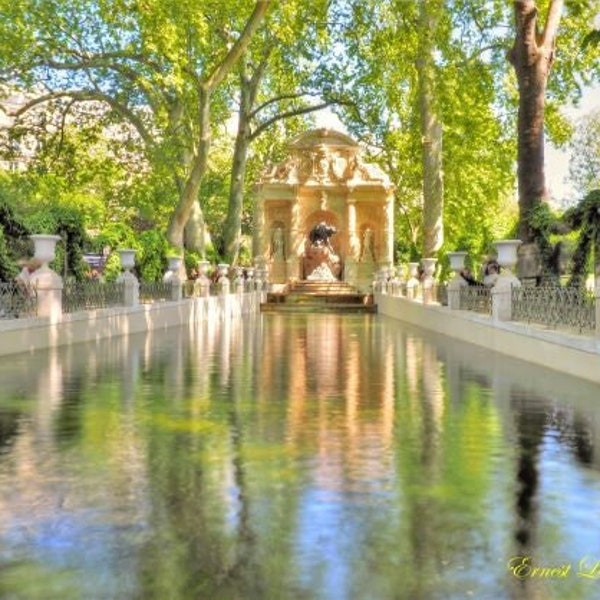 Medici Fountain, Luxembourg Gardens, Paris, France ~ Original Photography ~ French Photo