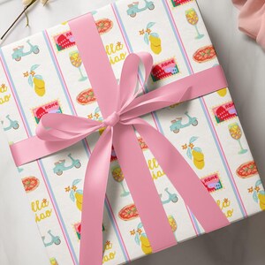 Carta da regalo, Estate italiana, Carta da regalo personalizzata, Ciao Gift, Tema Roma, Design Italia, Carta da regalo per le feste