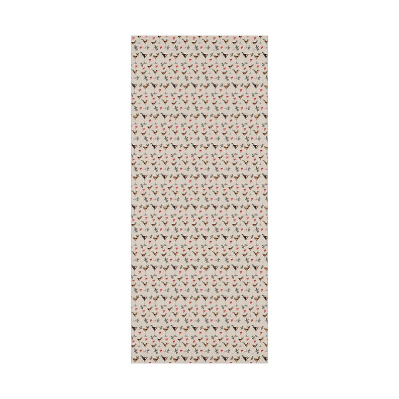 Geschenkpapier, WeihnachtsEspresso Martini-Geschenkpapier, Feiertagsgeschenkpapier, festliches Geschenkpapier, Cocktail-Thema-Geschenkpapier Bild 7