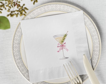 dirty martini, custom napkins, eztra dirty, martini lover, martini, tini bit older, custom, 21st birthday, 25th birthday, 30th birthday
