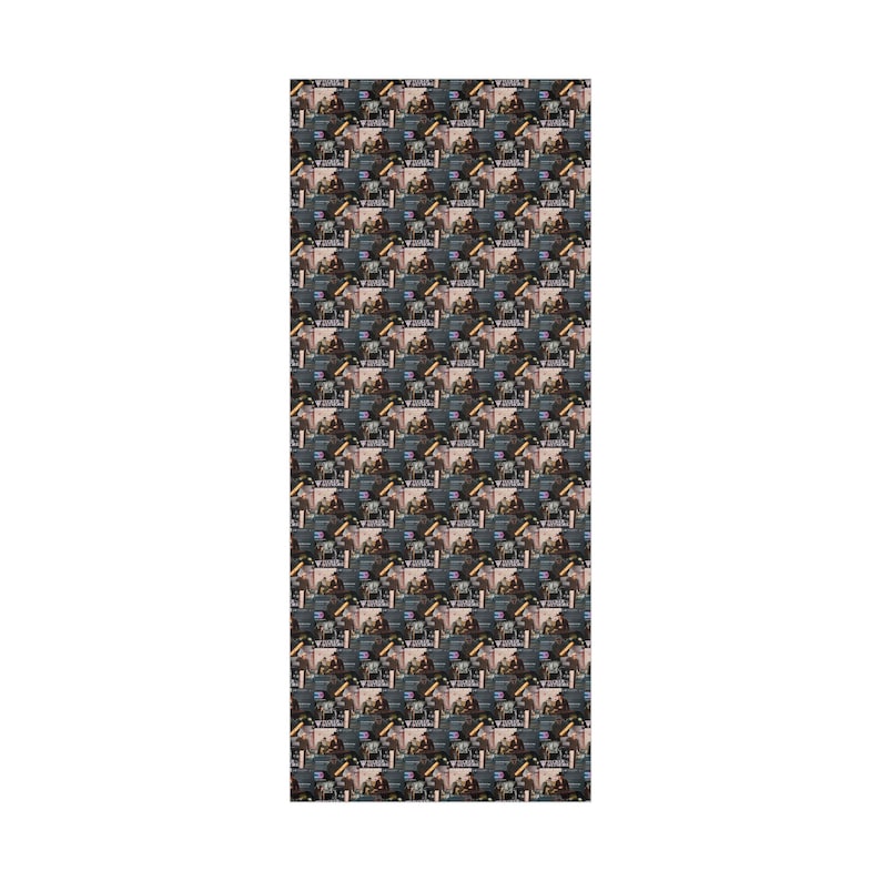 Wrapping Paper for Tucker Wetmore Fans, Waves on a Sunset, Nashville Giftwrap, Custom Country Fan Gift, Tucker Wetmore Design, Tucker fan image 8