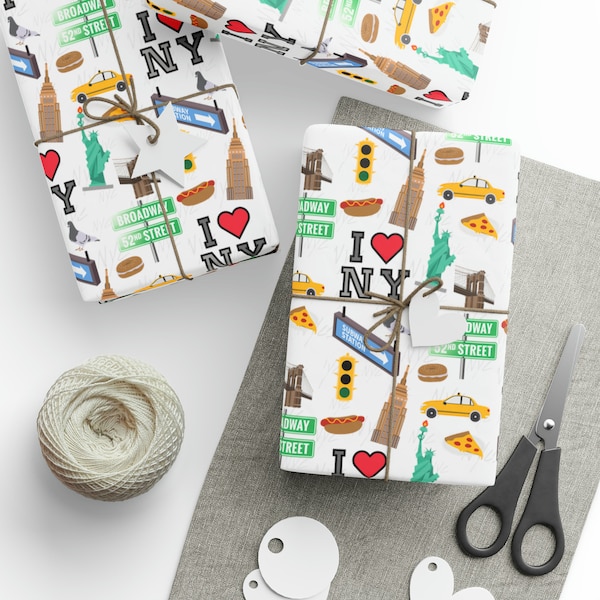 Christmas Wrapping Paper Etsy