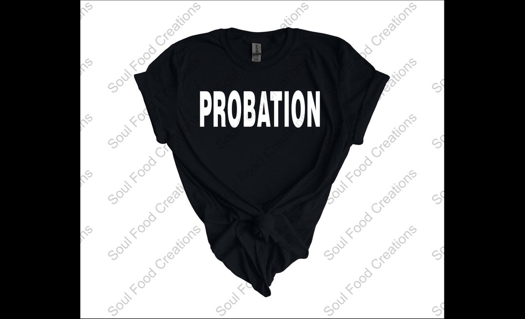 Probation Officer T Probation Officer T Shirt Law Etsy