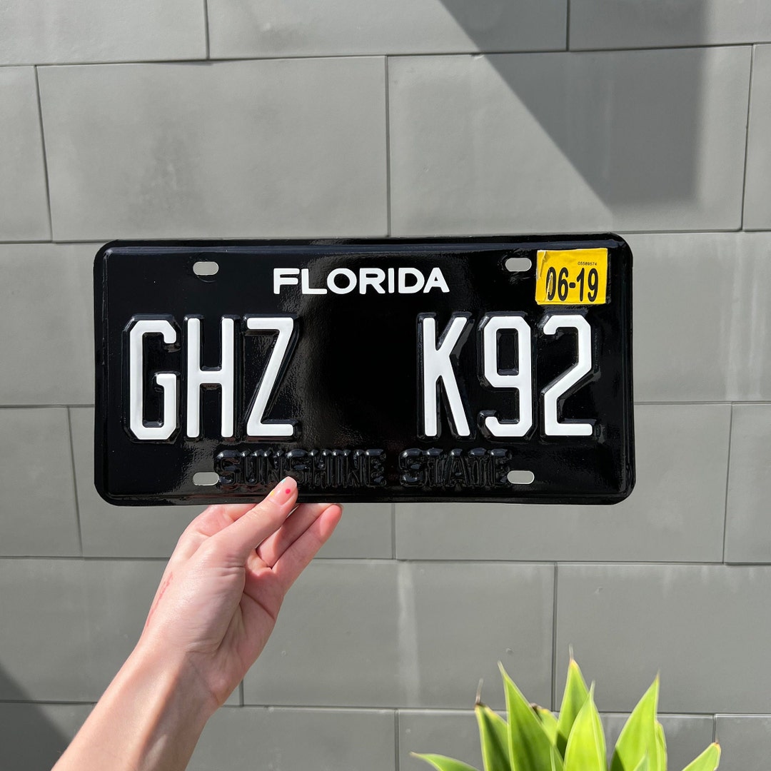 DIY Florida License Plate Vinyl Wrap Kit Custom License Plate Etsy diy-florida-license-plate-vinyl-wrap-kit-custom-license-plate-etsy
