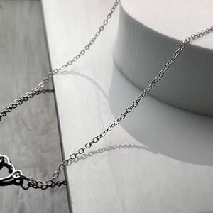 Interlocking Heart Necklaces, perfect gift for valentines day, gift for my lover