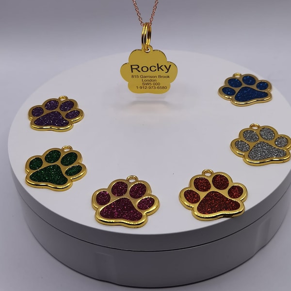 Custom engraving pet id tags, Dog tags personalized for pets, Personalised id tags, Custom dog tags and collars, Personalised dog collar tag