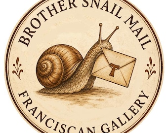 Franciscan Snail Mail | Monthly Catholic Subscription | Saint Francis Letter & Fine Art Print | English or Spanish