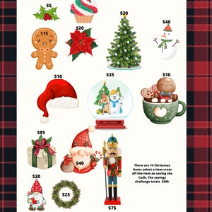 Christmas Savings Challenge