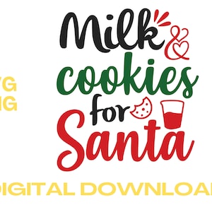 Milk and Cookies for Santa, Santa cookies and milk, Santa cookie tray,santa png, santa svg, vector files christmas,vector files png download