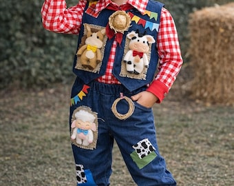 Complete cowboy-, country-, junifestival- of Sint-Jansdagoutfit