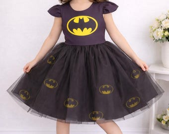 Vestido súper lujoso de Batman y Catwoman