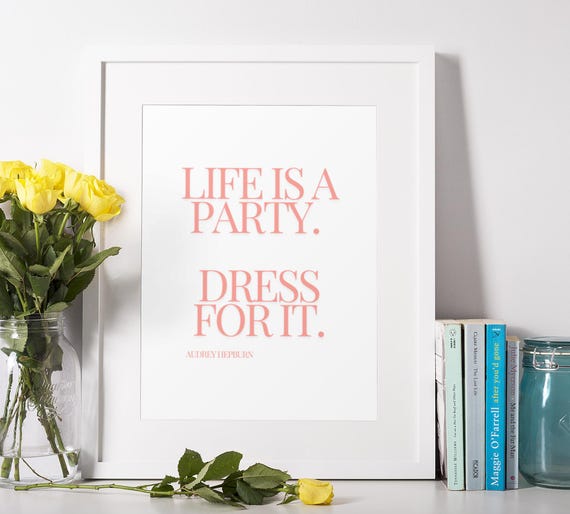 life is a party dress like it quote Amazon.com: Life is a Party, Dress Like It