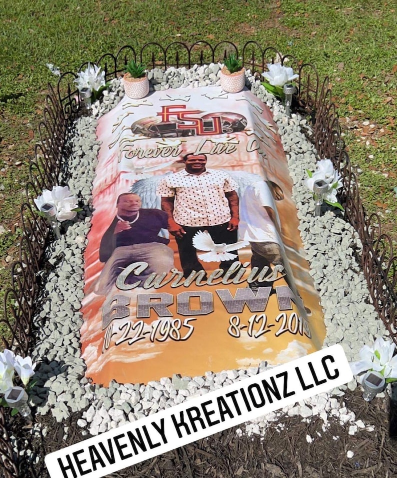 Memorial Grave Blankets Etsy