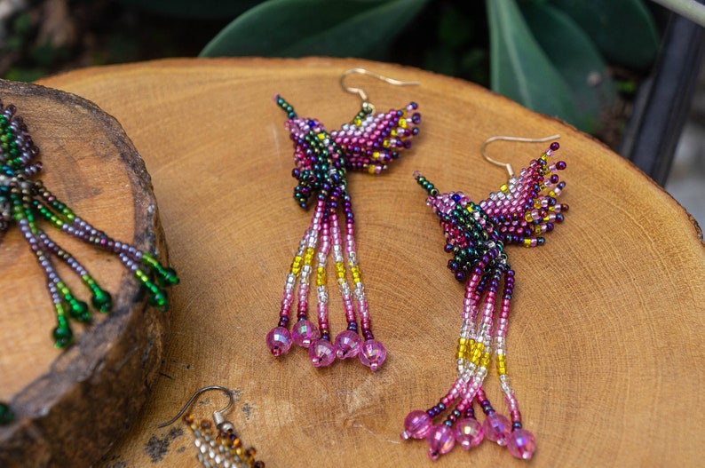 Handwoven Earrings Etsy