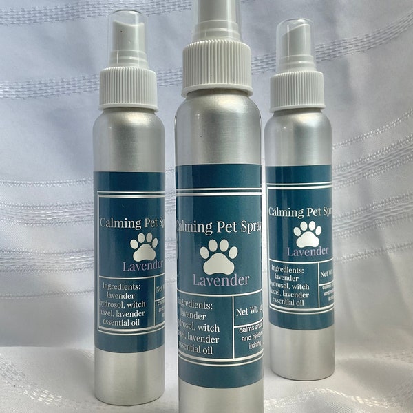 Lavender Calming Pet Spray