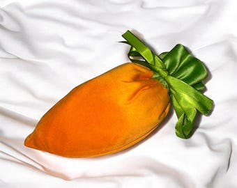 Personalised Easter Carrot Bag, Easter Gift, Children's Gifts.