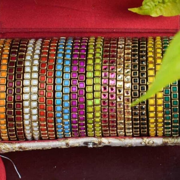 Silk thread bangles