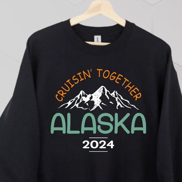 Alaska Cruise Sweatshirt, Family Cruie Shirts, Cruise Shirts, Cruise Squad Hoodie, Denali National Park, Matching Cruise Tee, Family Trip