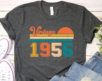 70th Birthday Shirt - Vintage 1956 Classic Unisex Tee
