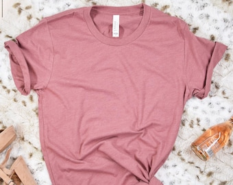 Bella Canvas Blank Shirt, Bella Canvas T-Shirt, Plain Bella Canvas Shirt, Unisex Women Youth Toddler Jersey Tee, Soft Bella + Canvas Tshirt