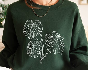 Monstera Shirt, Plant Lady Sweatshirt, Plant Mama Crewneck, Plant Mama Gift, Plant Mom Hoodie, Plant Tee, Plant Lover, Plant Lady T-shirt