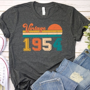 71st Birthday Shirt Vintage 1954 T Shirt 1954 Birthday Gift 71st Birthday Gift 71 Years Old Tee Limited Edition Legend Classic Bday Seventy