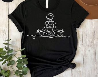 Yoga Shirt, Yoga Gifts For Women, Yoga Gifts For Her, Mom Birthday Gift, Good Vibes Shirt, Mothers Day Shirt, Mother's Day Shirt