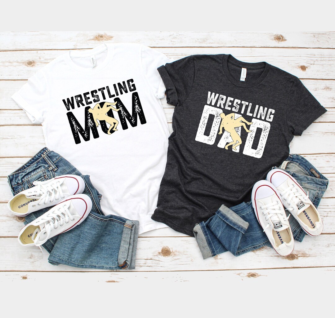Wrestling Mom Shirt, Wrestling Dad Shirt, Mom Crewneck Shirt, Mother's ...