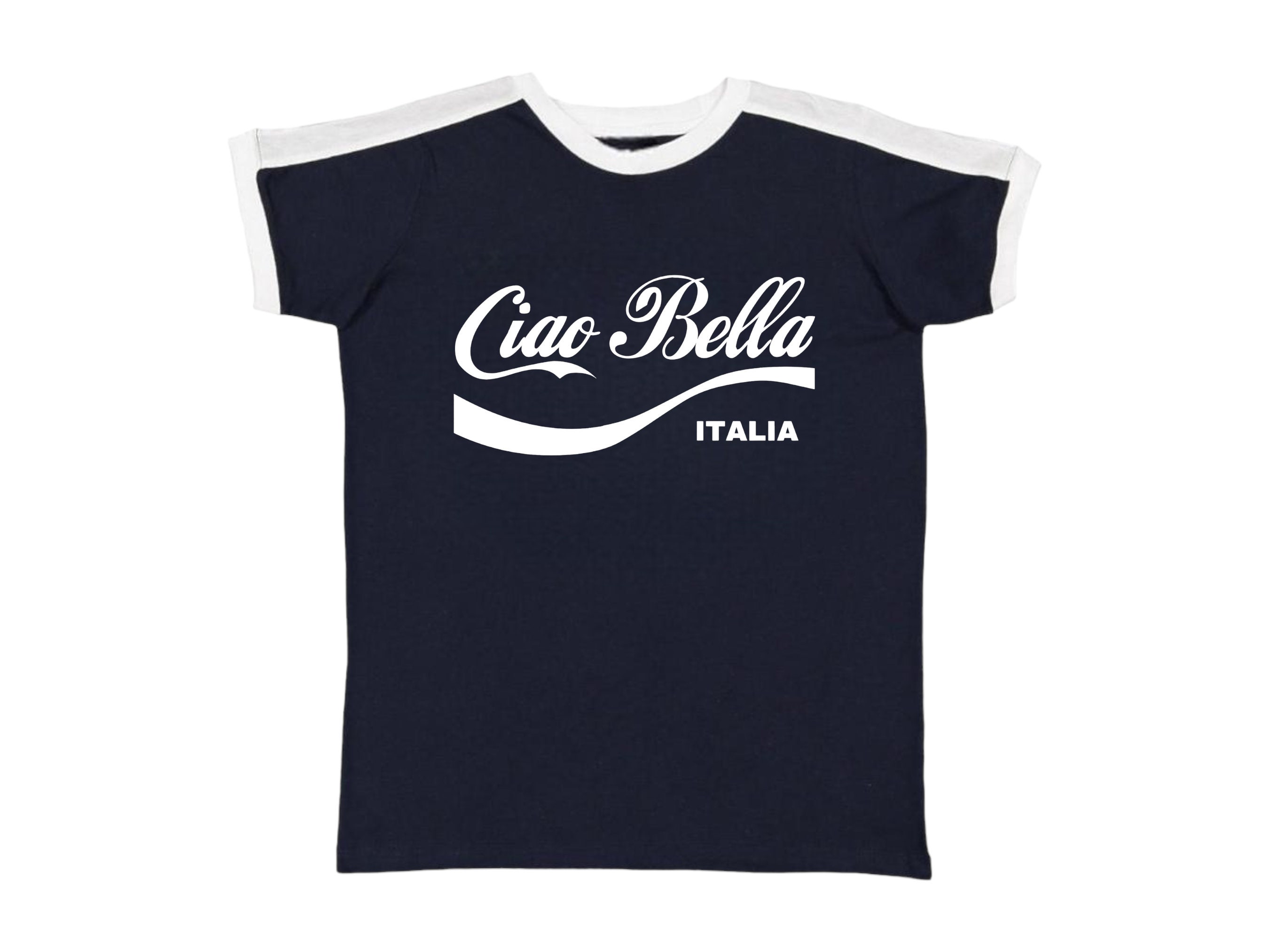 Women's Welcome to Italy Graphic Baby Tee