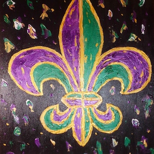 Print-Fleur de Lis