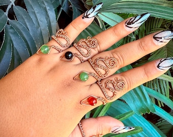 Serpent Statement Ring