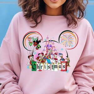 Disney Christmas Shirt, Mickey Mouse Shirt, Disney Shirt,Disney Sweatshirt, Christmas Shirt, Christmas Sweatshirt, Santa Shirt, Winter Shirt