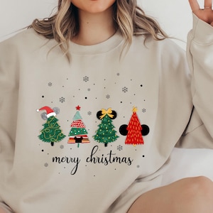 Mickey Christmas Tree Shirt, Mickey Shirt, Christmas Shirt, Christmas Disney Shirt, Christmas Shirt, Christmas Sweatshirt, Winter, Christmas