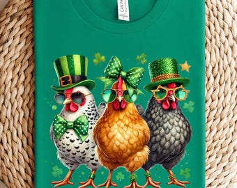 Lucky Chick Shirt, St Patrick's Chick Shirt, Saint Patricks Day Shirt, Green St Patricks Day Shirt, Saint Patricks Day
