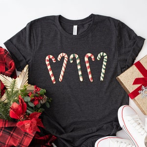 Christmas Candy Cane Shirt, Cute Christmas Shirt, Christmas Snow Shirt, Christmas Shirt, Christmas Sweatshirt, Santa Shirt, Winter Shirt