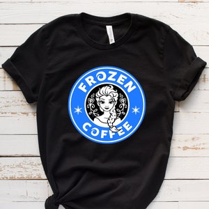 Frozen Elsa Starbucks Coffee Shirt, Frozen Elsa Shirt, Coffee Starbucks Shirt, Disney Shirt, Frozen Shirt, Coffee Shirt, Elsa Shirt
