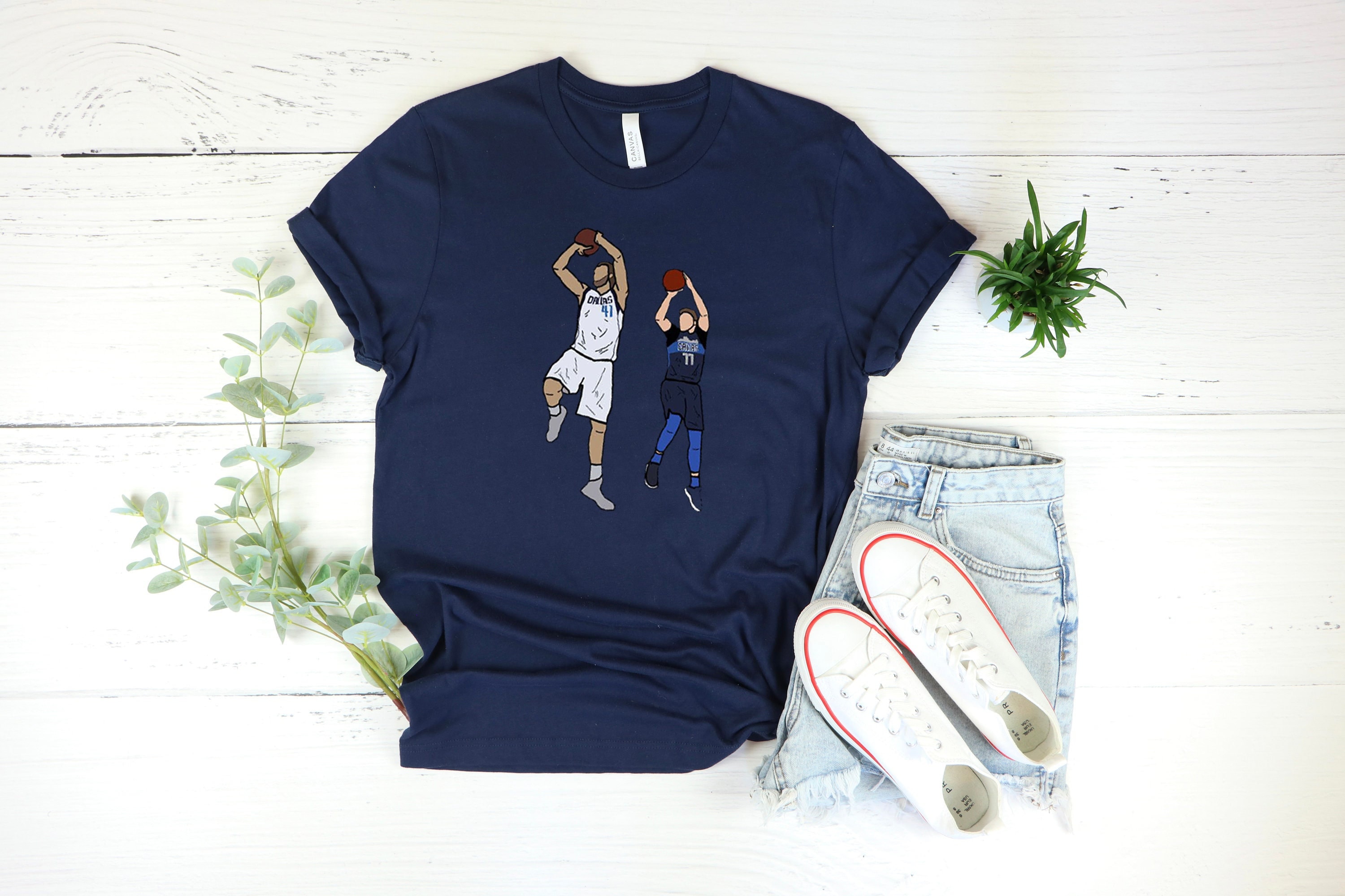 Luka and Dirk Shirt, Luka Doncic Shirt